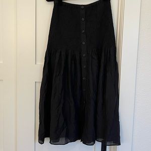 & other stories midi skirt